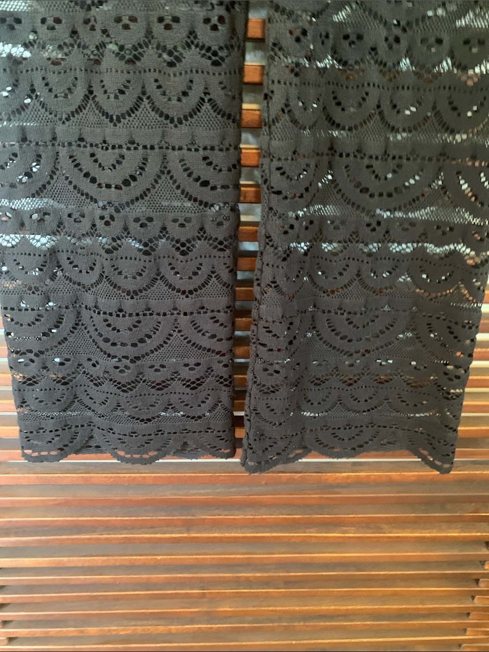Miken Swim Crochet Wide Leg Coverup Pants - Picture 4 of 7